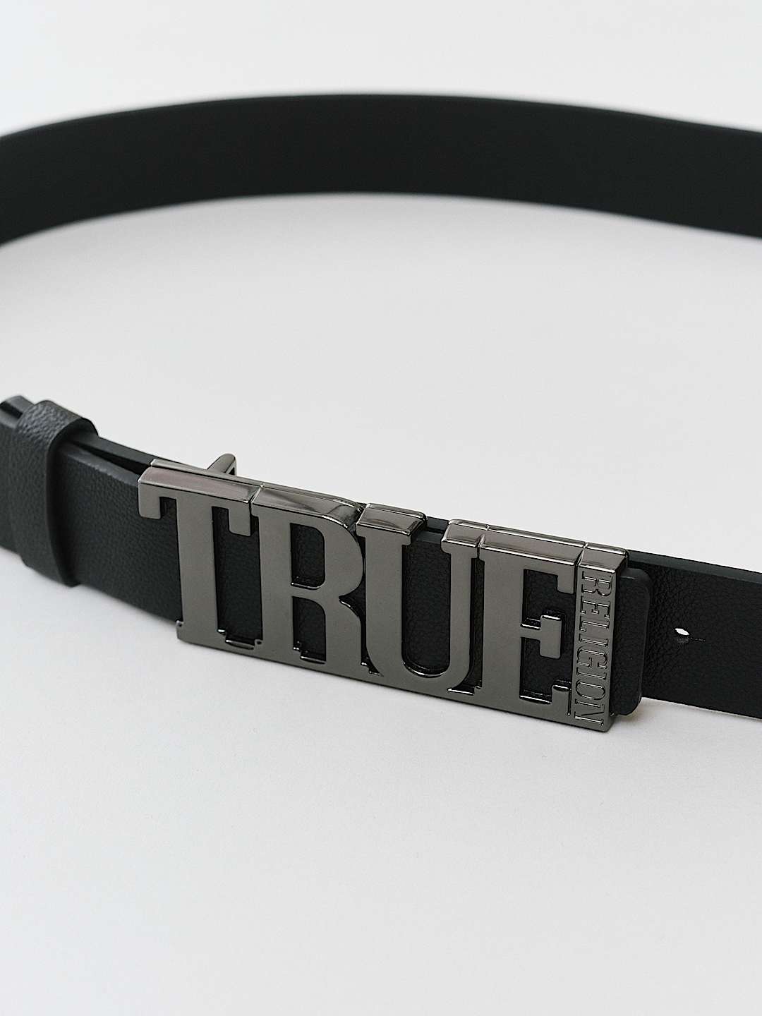 True Religion - Logo Buckle Belt