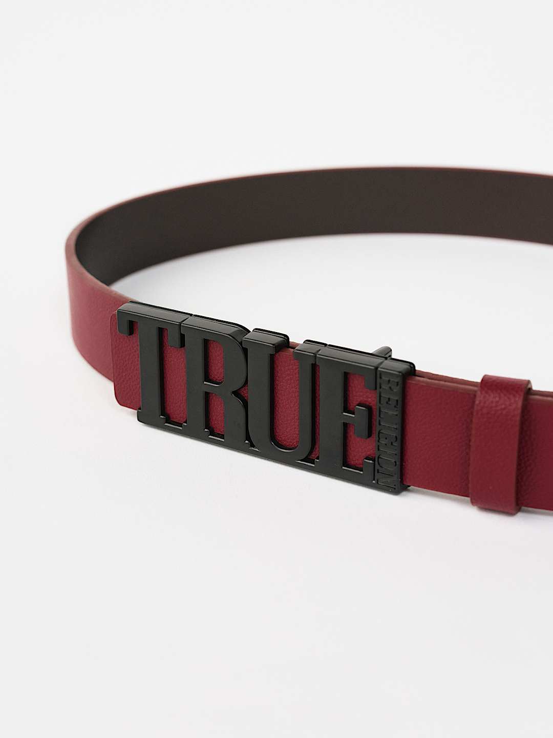 True Religion - Logo Buckle Belt