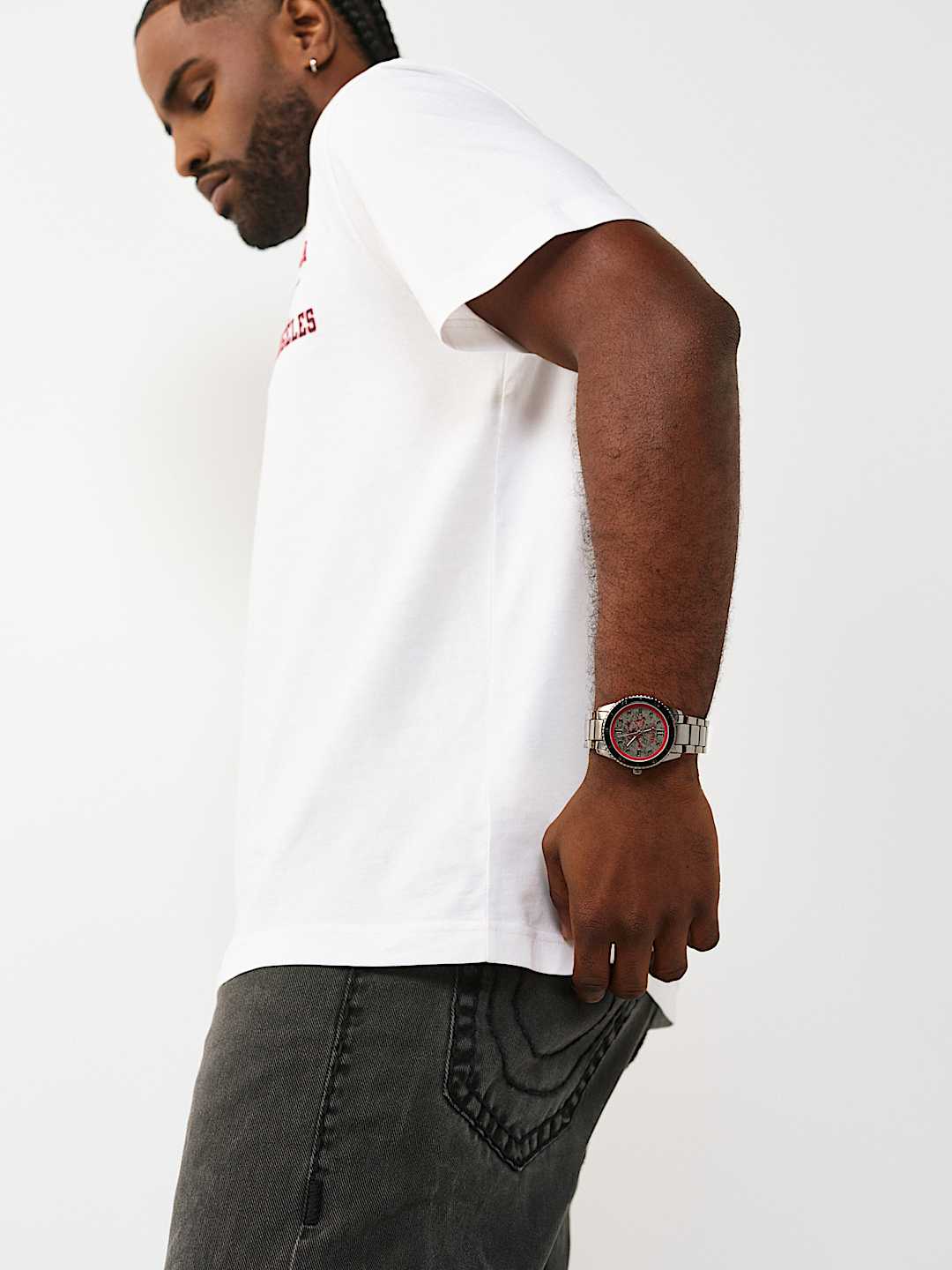 True Religion - Men's Buddha Logo Watch