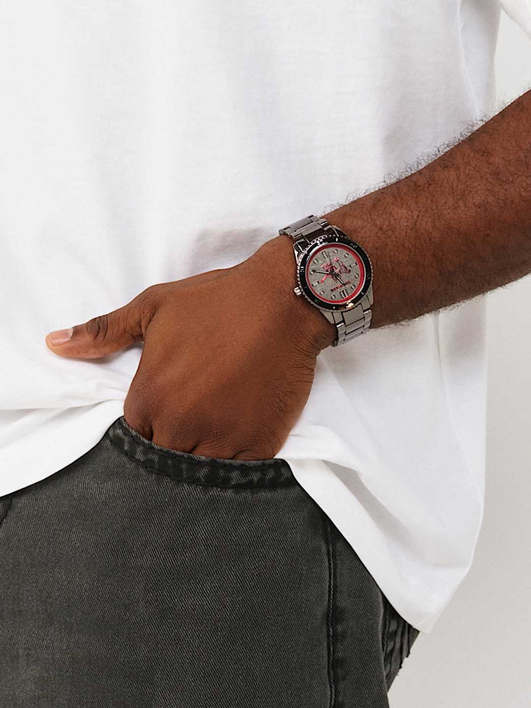 True Religion - Men's Buddha Logo Watch