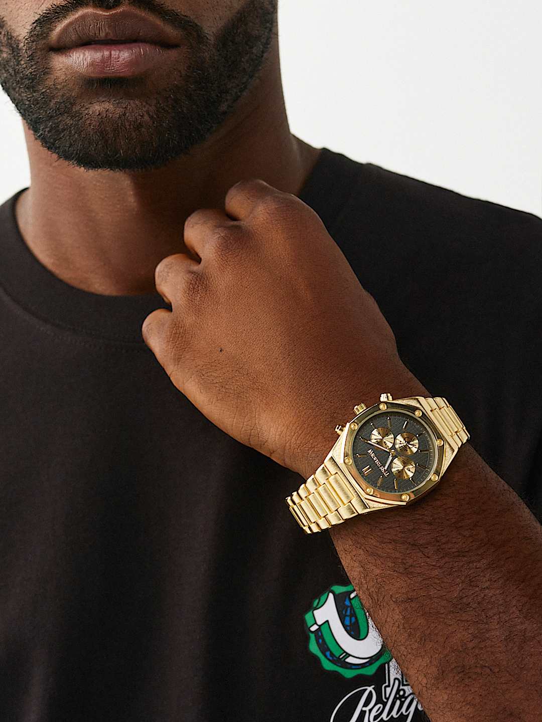 True Religion - Men's Buddha Face Watch