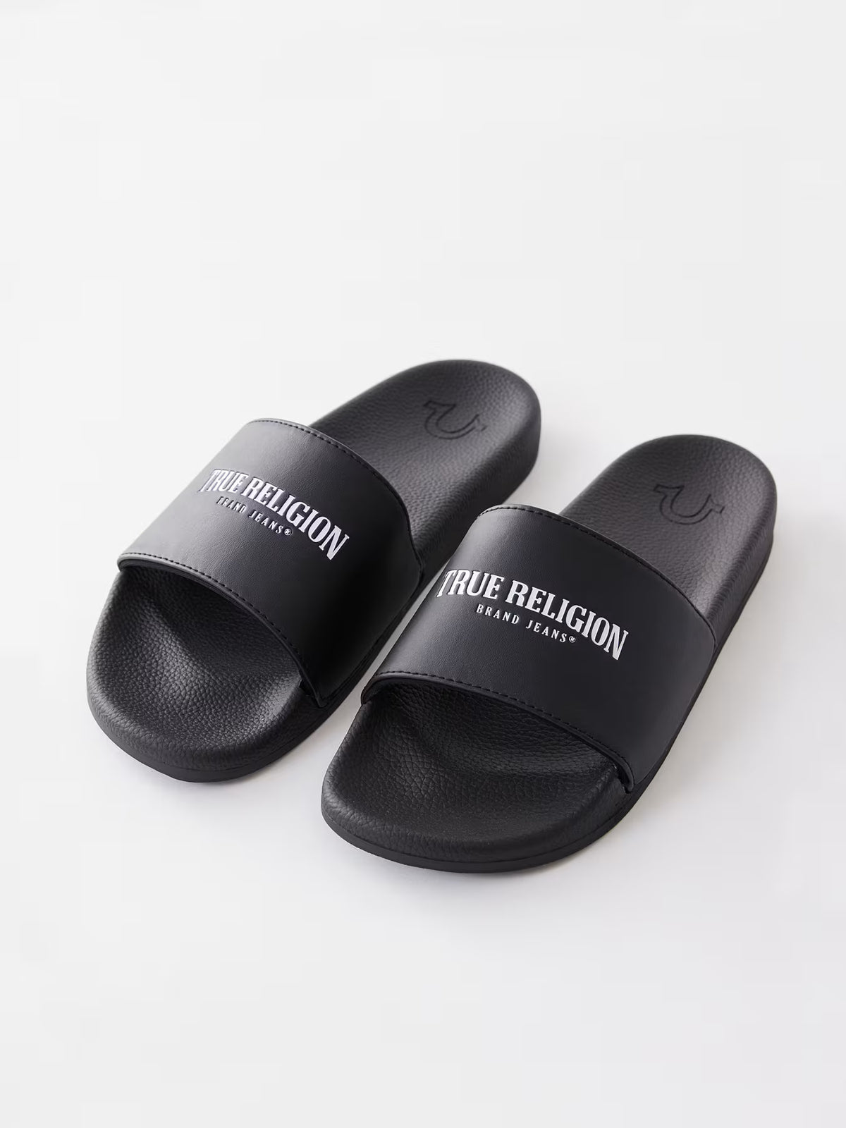 True Religion -  classic logo slides IMMEDIATE