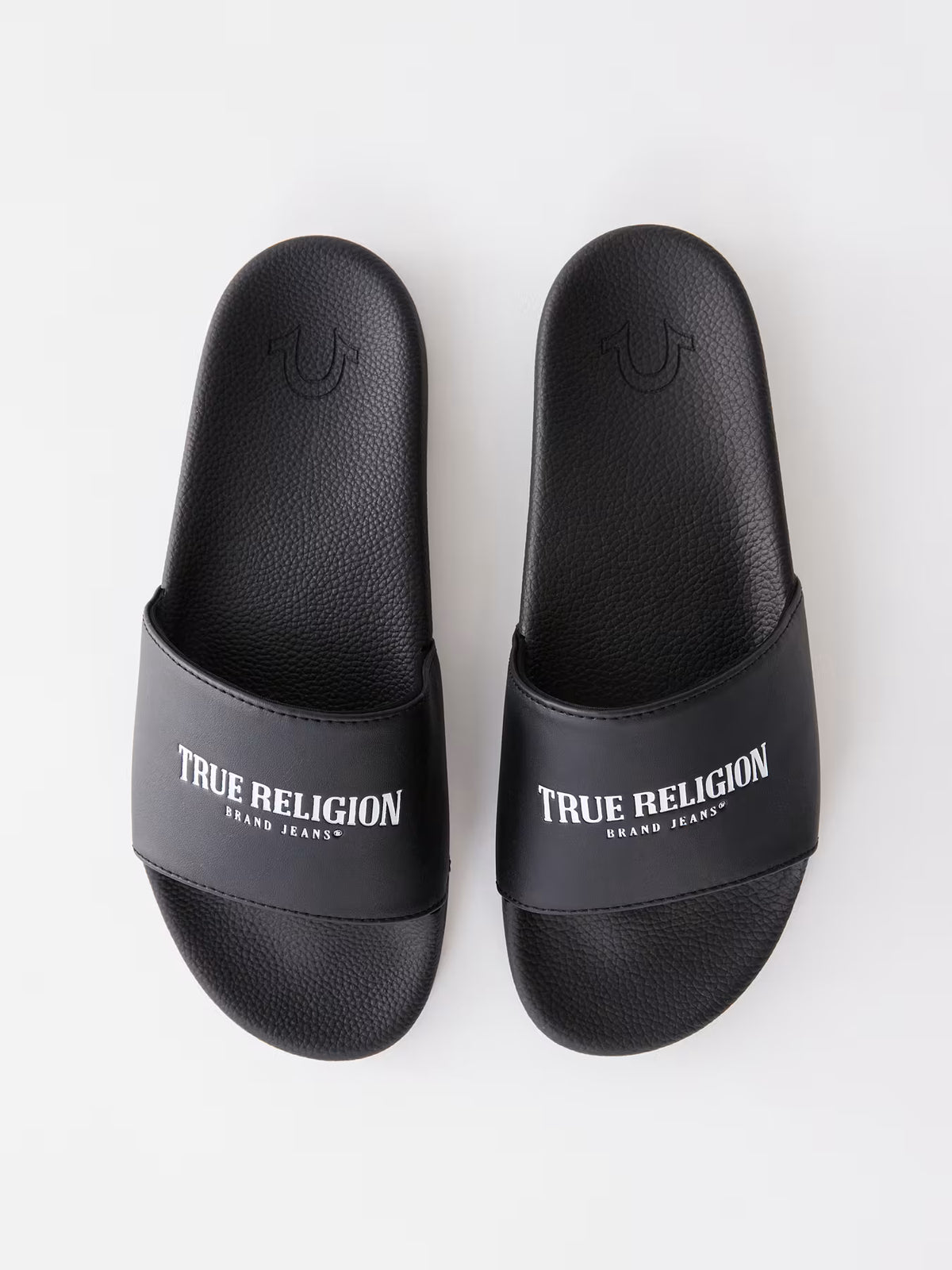True Religion -  classic logo slides IMMEDIATE