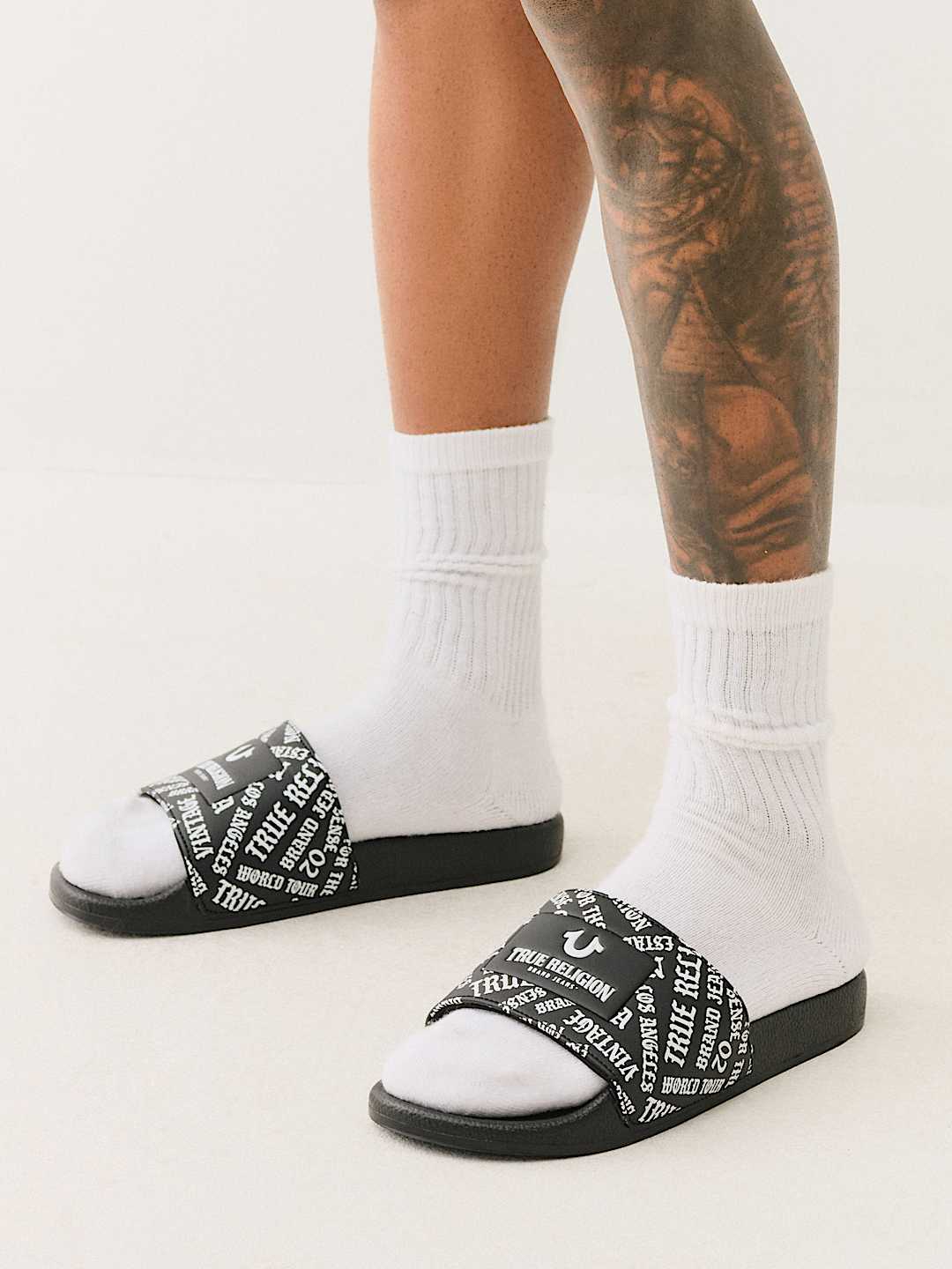 True Religion - Script Logo Slide