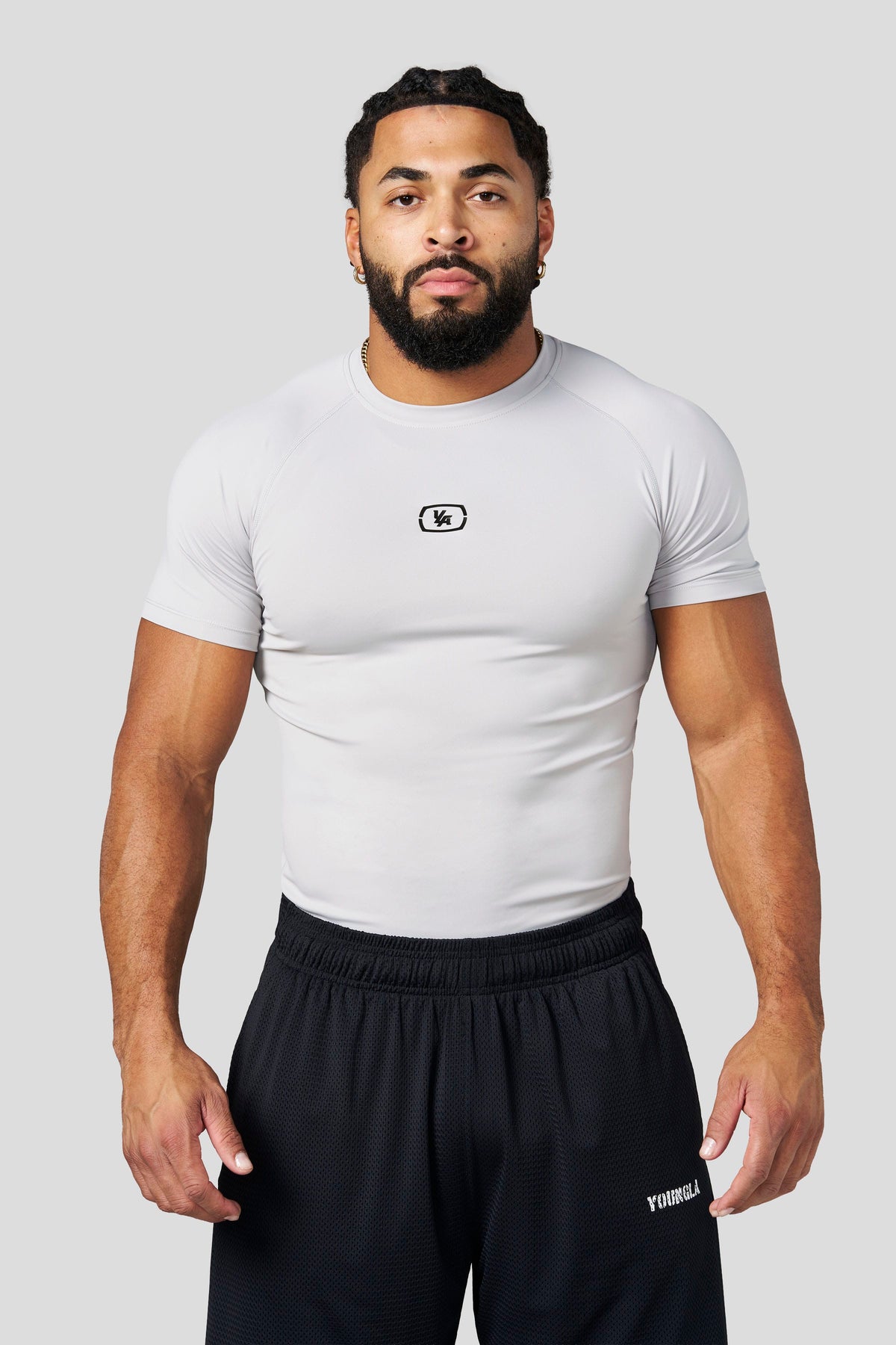 4046 - Form Compression Tees — Grey