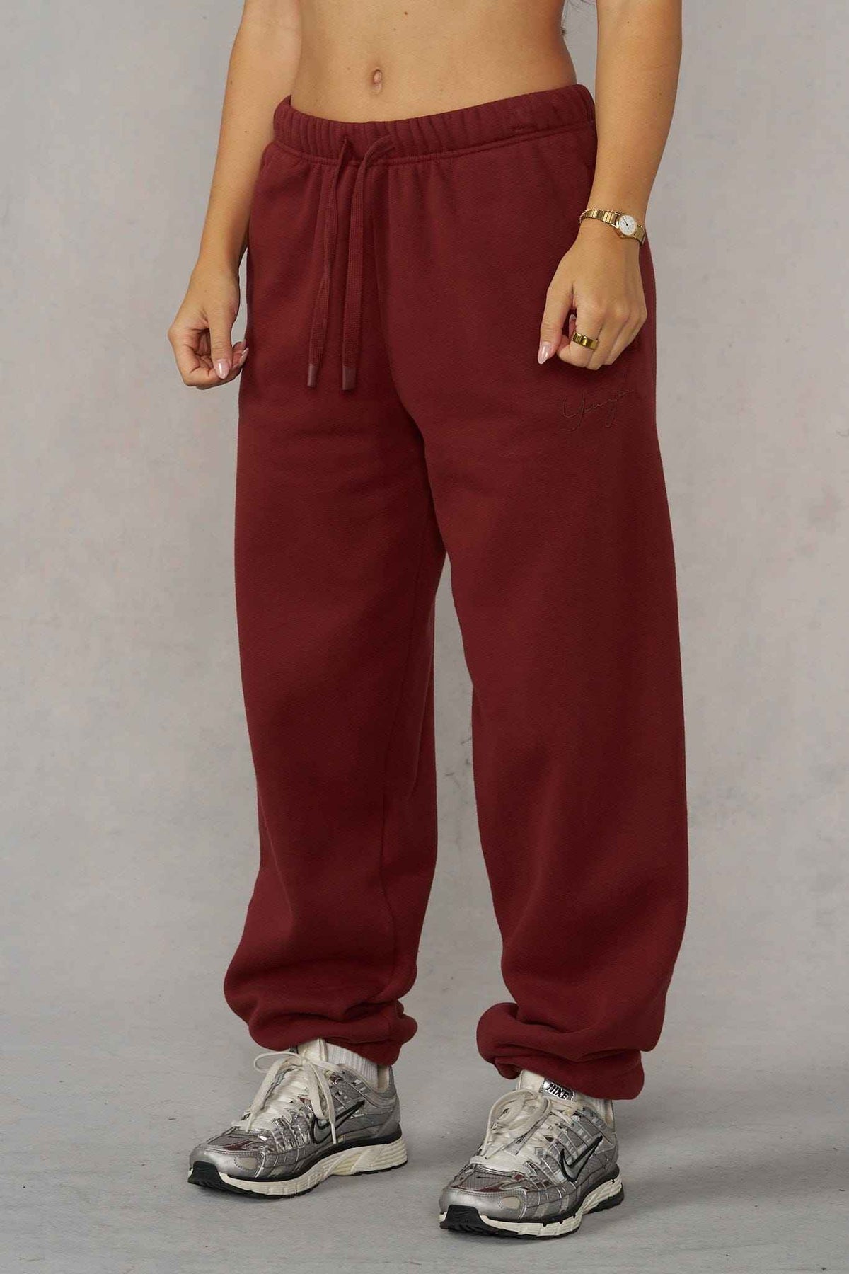 YOUNGLA - W2226 - Layover Cuff Joggers