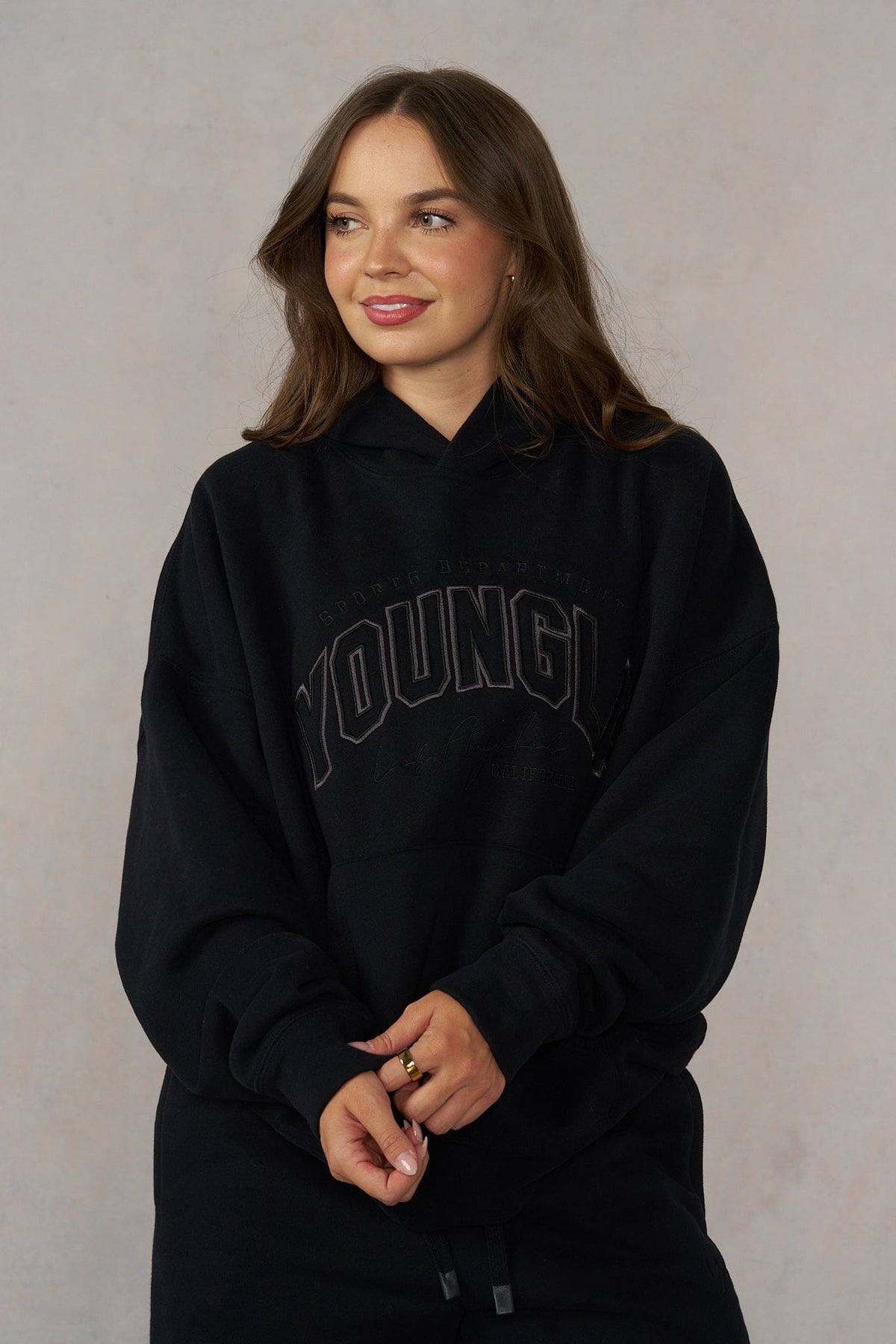 W5192 - Layover Hoodie — Black